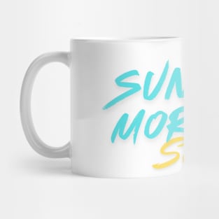 Sunday Morning Slants Rebord Mug